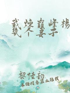 武炼巅峰杨开有几个妻子