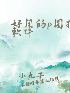 好用的p图拍照软件