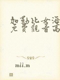加勒比女海盗4免费观看高清版电影