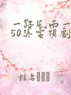一路风雨一世情50集电视剧