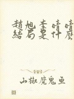 赵旭李晴晴小说结局是什么