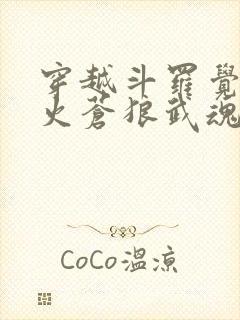 穿越斗罗觉醒烈火苍狼武魂的小说