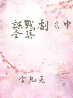 谍战剧《中枪》全集