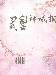 刀剑神域桐人的武器