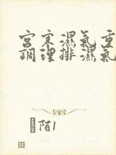 宫寒湿气重怎么调理排湿气