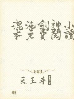 混沌剑神小说完本免费阅读