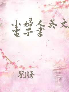 小妇人英文原版电子书