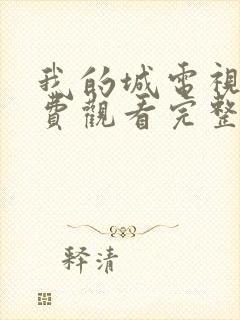 我的城电视剧免费观看完整版 我的城电视剧免费观看完整版