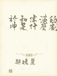 于和伟演的赵显坤是什么剧