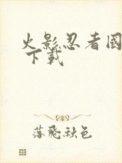 火影忍者国语版 下载