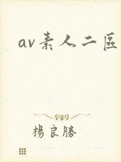 av素人二区