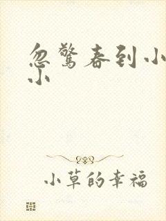 忽惊春到小桃枝小