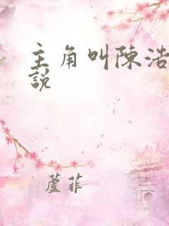 主角叫陈浩的小说