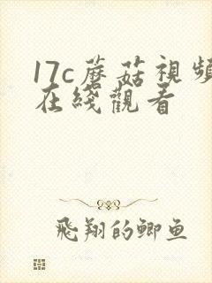 17c蘑菇视频在线观看