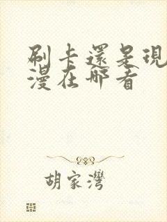 刷卡还是现金韩漫在哪看