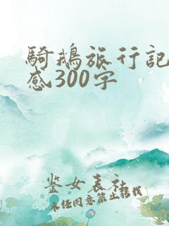 骑鹅旅行记读后感300字