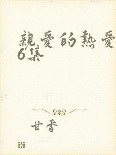 亲爱的热爱的第6集