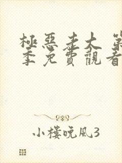极恶老大 第1季免费观看完整版