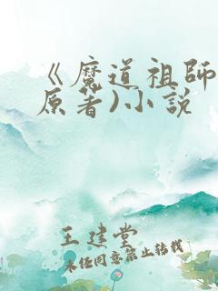 《魔道祖师》(原著)小说