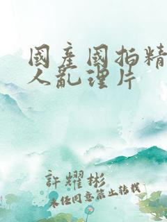 国产国拍精品成人乱理片