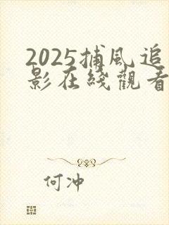 2025捕风追影在线观看抢先版