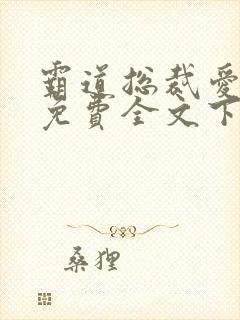 霸道总裁爱上我免费全文下载