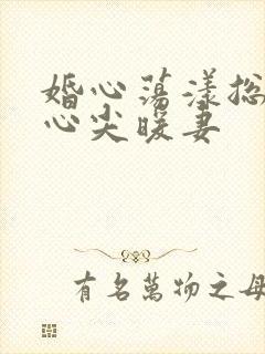 婚心荡漾总裁的心尖暖妻