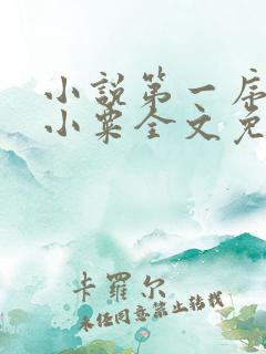 小说第一序列任小粟全文免费读