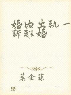 婚内出轨一方起诉离婚