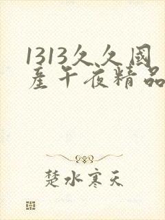 1313久久国产午夜精品理论片 1313久久国产午夜精品理论片