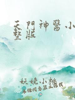 天门神医小说完整版