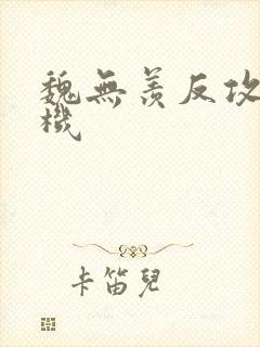 魏无羡反攻蓝忘机