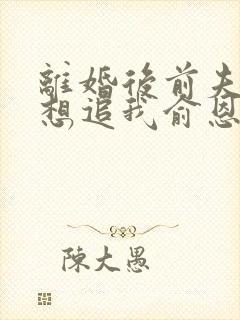 离婚后前夫总是想追我俞恩免费阅读