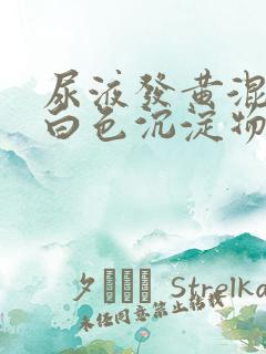 尿液发黄混浊有白色沉淀物是怎么回事