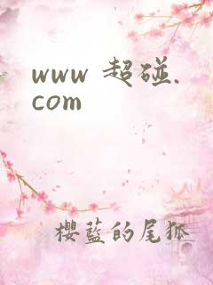www 超碰.com
