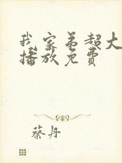 我家弟超大动漫播放免费