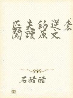匹夫的逆袭免费阅读原文