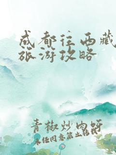 成都往西藏路线旅游攻略