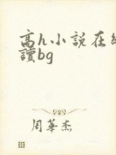 高h小说在线阅读bg