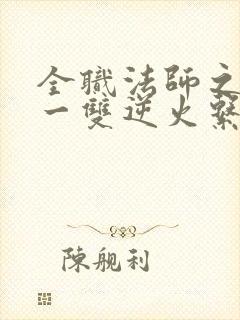 全职法师之我有一双逆火系的小说 全职法师之我有一双逆火系的小说