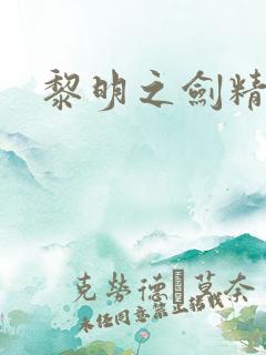 黎明之剑精校版