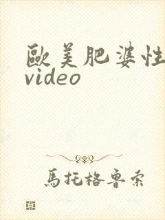欧美肥婆性猛交video