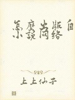 怎么出版自己的小说网络