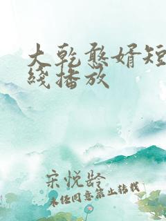 大乾憨婿短剧在线播放