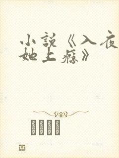 小说《入夜,对她上瘾》 小说《入夜,对她上瘾》