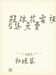 杀狼花电视剧25集免费 杀狼花电视剧25集免费