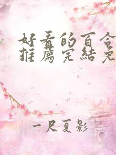 好看的百合小说推荐完结免费阅读