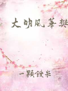 大明风华樊忠