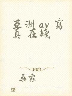 亚洲 av 写真 在线