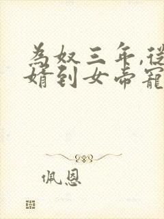 为奴三年,从赘婿到女帝宠臣有声